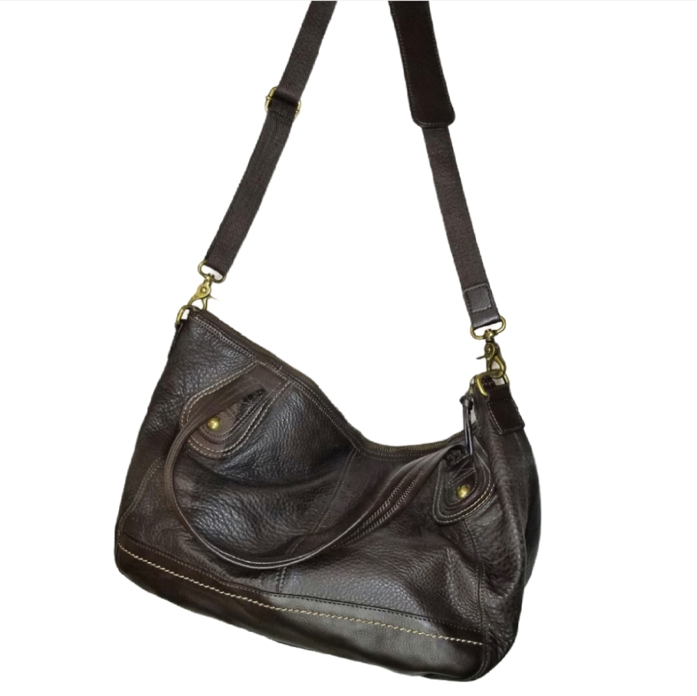 The Sak large crossbody convertible bag brown